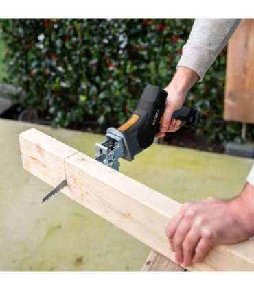 12V Cordless Reciprocating Saw - Fixxpack 2.0 Set (incl. 2.0Ah Battery & USB-C charging Cable)