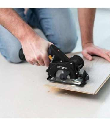 12V Cordless Circular Saw 85 mm - Fixxpack 2.0 Set (incl. 2.0Ah battery & USB-C charging cable)