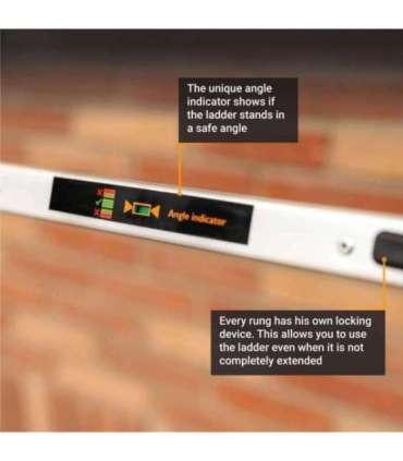 Batavia B.V. Giraffe AIR Telescopic Ladder 2.93 m