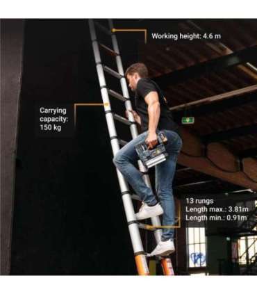 Batavia B.V. Giraffe AIR Telescopic Ladder 3.81 m