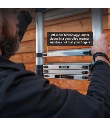 Batavia B.V. Giraffe PRO Telescopic Ladder 3.81 m