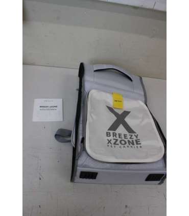 SALE OUT. Petkit Breezy xZone Pet Carrier-Grey PETKIT Pet Carrier BP3 X ZONE Grey USED, DIRTY HANDLE