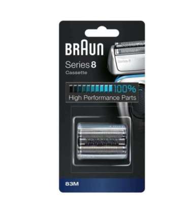 Braun Shaver Replacement Head for Series 8, Silver 83M
