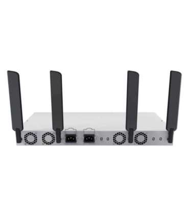 MikroTik Cloud Router Switch 418-8P-8G-2S+5axQ2axQ-RM with RouterOS L5 rackmount case