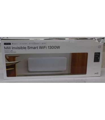 SALE OUT. Mill PA1300WIFI4 Panel Heater with WiFi Gen 4 1300 W Suitable for rooms 15-19 m² White IPX4 Mill Invisible
