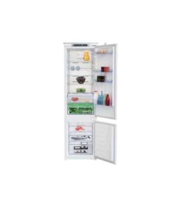 Beko BCNA306E42SN Refrigerator, E, Built-in, Combi, Height 1.935 cm, Fridge 215 L, White