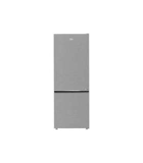 Beko B3RCNE564HXB Refrigerator, E, Freestanding, Combi, Height 1.92 m, Fridge 297 L, Stainless steel