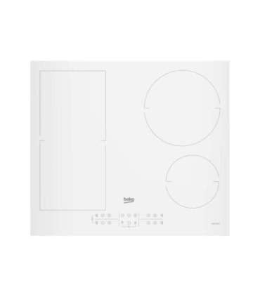 Beko HII64200FMTW Hob, Induction, Width 58cm, 4 cooking zones, Touch control, White