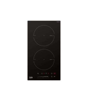 Beko HDI32400TO Hob, Induction, Width 28.8cm, 2 cooking zones, Touch control, Black