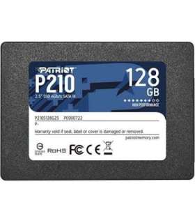 Patriot P210S128G25 P210 SSD, 128GB, 2.5", SATA3, 6 Gbps, TRIM, SMART, 450/ 350 MB/s, 30K IOPS