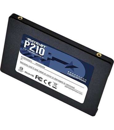 Patriot P210S2TB25 P210 SSD, 2TB, 2.5", SATA3, TRIM, SMART, 520/ 430 MB/s, 50K IOPS