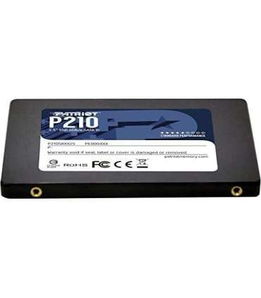 Patriot P210S2TB25 P210 SSD, 2TB, 2.5", SATA3, TRIM, SMART, 520/ 430 MB/s, 50K IOPS