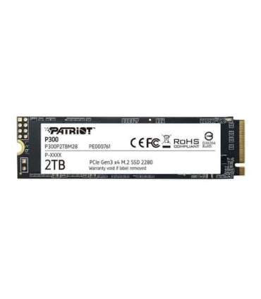 Patriot P300P2TBM28 P300 SSD, 2TB, M.2 2280, PCIe 3x4, NAND, HMB Cache, 2100/1650 MB/s, 290K IOPS