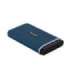 Transcend TS250GESD370C ESD370C External SSD, 250GB, USB Type-A/C, PCIe, 1050/ 950 MB/s, Navy Blue