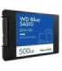 Western Digital WDS500G3B0A BLUE SSD, 500GB, 2.5", SATA3, 3D, 560/ 510 MB/s, 95000 / 84000 IOPS