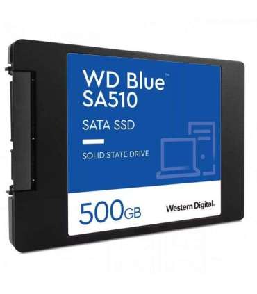 Western Digital WDS500G3B0A BLUE SSD, 500GB, 2.5", SATA3, 3D, 560/ 510 MB/s, 95000 / 84000 IOPS