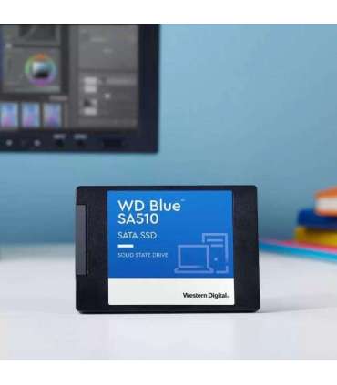 Western Digital WDS500G3B0A BLUE SSD, 500GB, 2.5", SATA3, 3D, 560/ 510 MB/s, 95000 / 84000 IOPS