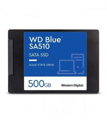 Western Digital WDS500G3B0A BLUE SSD, 500GB, 2.5", SATA3, 3D, 560/ 510 MB/s, 95000 / 84000 IOPS