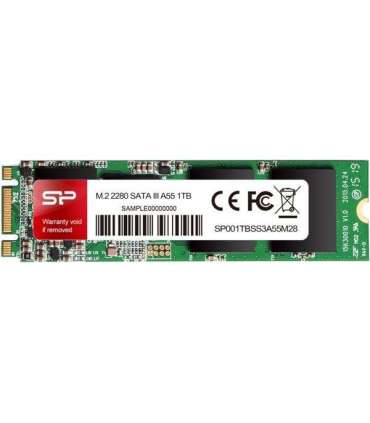 Silicon Power SP128GBSS3A55M28 Ace A55 SSD, 128GB, M.2 2280, SATA3, 3D NAND SLC, 560/530 MB/s