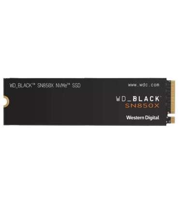 Western Digital WDS200T2X0E SN850X SSD Black, 2TB, M.2 NVMe