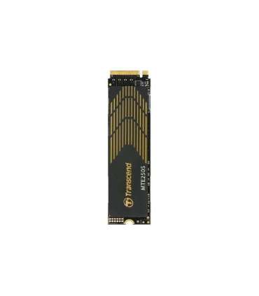 Transcend TS2TMTE250S MTE 250S, 2 TB, M.2 2280, PCIe Gen4x4, NVMe, 3D TLC, w/ Dram, Heatsink
