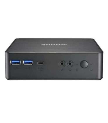 Shuttle PFB-NC40U001 NC40U XPC Nano PC NC40U Mini PC barebone, Intel 7305U, 6x USB3.2, 2x M.2, LAN