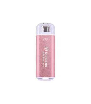 Transcend TS2TESD300P ESD300 PINK External SSD, 2TB, USB Type-C 10Gbps, 1050/ 950 MB/s max