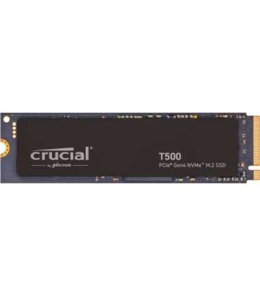 Crucial CT500T500SSD8 T500 SSD, 500 GB, M.2 2280, PCIe 4.0 NVMe, 7300/ 6800 MB/s, No HS