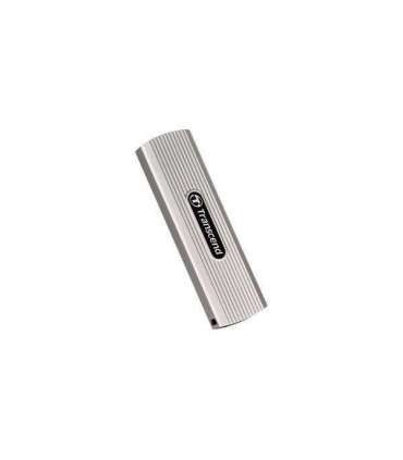 Transcend TS2TESD320A ESD320A External SSD, 2 TB, USB 10Gbps, Type-A, 1050/ 950 MB/s, Silver
