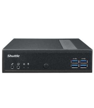 Shuttle PEB-DL30N101 DL30N Slim Barebone PC, 1.35L, IIntel N100 Fan, DDR5, 2x 2.5 GbE, 65W, 24/7