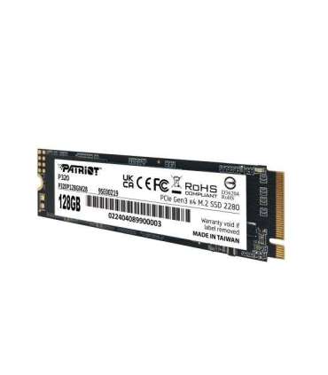 Patriot P320P128GM28 P320 PCIe M.2 INTERNAL SSD, 128GB, M.2 2280, PCIe Gen 3x4, 1600/ 1000 MB/s