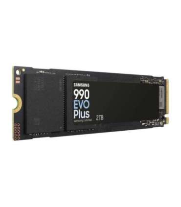 Samsung MZ-V9S2T0BW MZ-V9S2T0 990 EVO Plus SSD, 2 TB, M.2, PCie 4.0, 7150 MB/s, 1350000 IOPS, Black