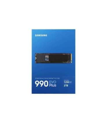 Samsung MZ-V9S2T0BW MZ-V9S2T0 990 EVO Plus SSD, 2 TB, M.2, PCie 4.0, 7150 MB/s, 1350000 IOPS, Black