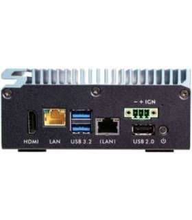 Shuttle KEB-SPCEL02001 SPCEL02 Edge Mini PC Barebone, Intel J6412 Soc, BGA 1493, 2x 2.5G LAN