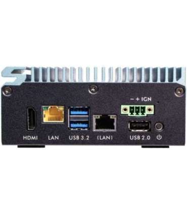 Shuttle KEB-SPCEL02001 SPCEL02 Edge Mini PC Barebone, Intel J6412 Soc, BGA 1493, 2x 2.5G LAN