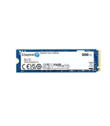 Kingston SNV3S/500G 500G NV3 NVMe SSD, 500 GB, M.2 2280 NVMe, 5000 MB/s