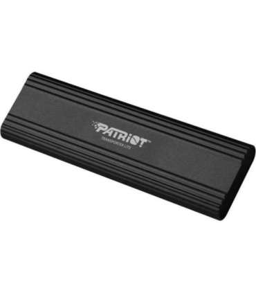Patriot PTPL512GPECB Transporter Lite External SSD, 512 GB, USB Type-C, 1000 MB/s, Black