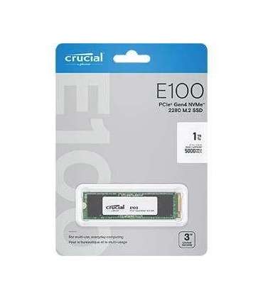 Crucial CT480E100SSD8 E100 SSD, 480 GB, M.2 NVME, PCIe Gen 4, 4700Mbs