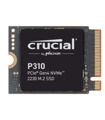 Crucial CT500P310SSD8 P310 SSD, 500 GB, M.2 NVMe, PCIe Gen4, 3D NAND, 6600/ 3500 MB/s