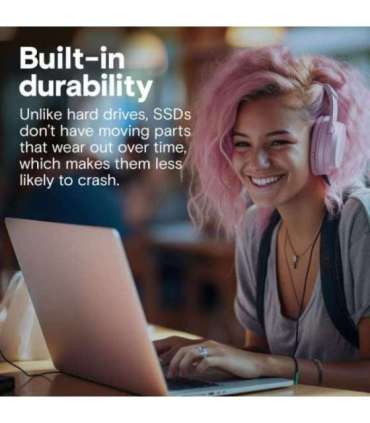 Crucial CT4000BX500SSD BX500 SSD, 4 TB, 2.5" SATA3, 540/ 500MB/s, Black