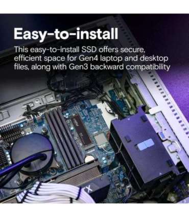 Crucial CT1000P310SSD8 P310 SSD, 1 TB, M.2 PCIe Gen4 NVMe, 3D NAND, 7100/ 6000 MB/s