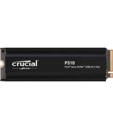 Crucial CT1000P310SSD5 P310 SSD, 1 TB, M.2 PCIe Gen4 NVMe, 3D NAND, 7100/ 6000 MB/s, Heatsink