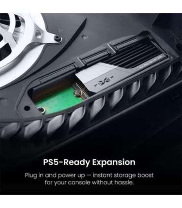 Silicon Power SP01KGBP44XS75S5 XS75 SSD, 1 TB, M.2, PCIe Gen 4x4, DRAM-Less, 3D NAND, 7000 MB/s