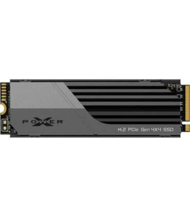 Silicon Power SP01KGBP44XS75S5 XS75 SSD, 1 TB, M.2, PCIe Gen 4x4, DRAM-Less, 3D NAND, 7000 MB/s