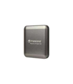 Transcend TS1TESD420C ESD420C External SSD, 1TB, USB Type C, 20Gbps, Magsafe, Iron Gray