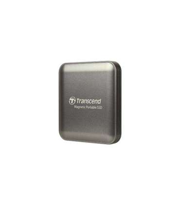 Transcend TS1TESD420C ESD420C External SSD, 1TB, USB Type C, 20Gbps, Magsafe, Iron Gray