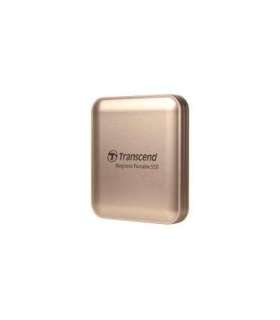 Transcend TS2TESD420G ESD420G External SSD, 2TB, USB Type-C, 20 Gbps, Magsafe, Gold