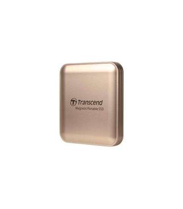 Transcend TS2TESD420G ESD420G External SSD, 2TB, USB Type-C, 20 Gbps, Magsafe, Gold