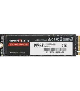 Patriot PV593P1TBM28H PV593 VIPER SSD, 1TB, M.2 2280, PCIe Gen5 x4, 14000/ 13000 MB/s (max)