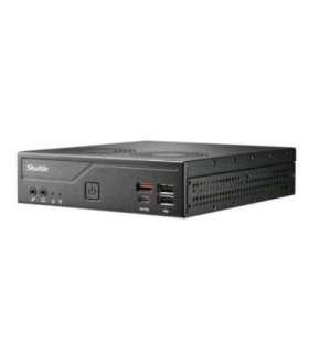 Shuttle PIB-DH810001 DH810 Slim PC, S1851, 1x HDMI (2.1) 1x DP, 1x USB-C (DP),  2x M.2, 2x LAN